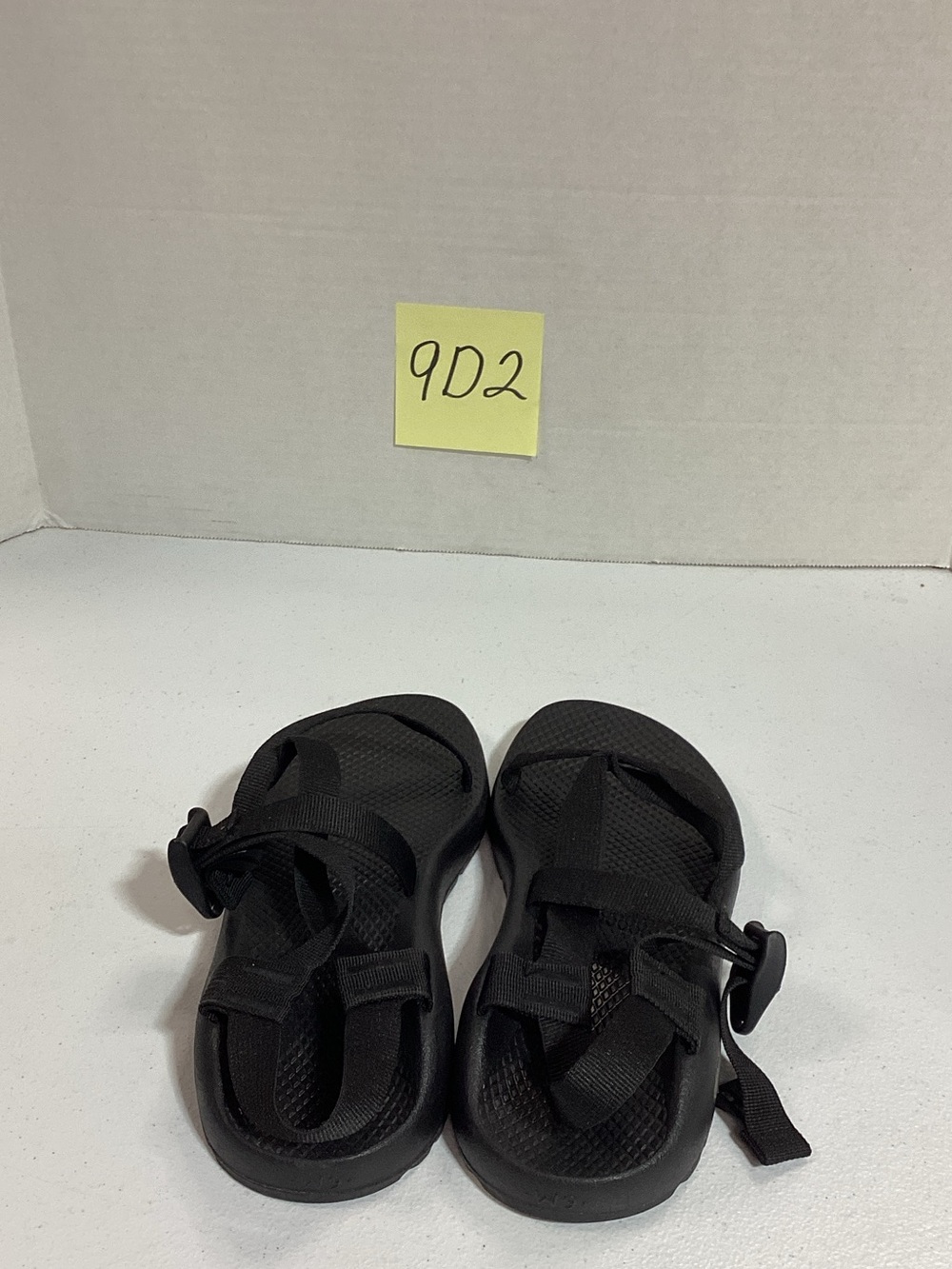 Chaco Black Adjustable Strap Sandals